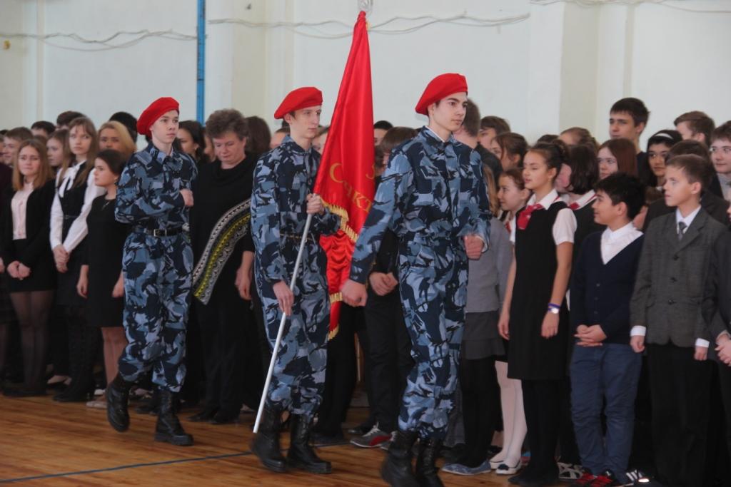 20 января питерские школьники почтили память Героя России Тимура Сиразетдинова